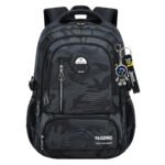 New Style Large-Capacity Weight-Reducing Spine-Protecting Backpacks for Middle, Junior High, and High School Boys – Wholesale - Image 5