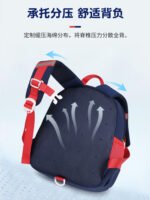 Babu Dou Small Boy School Bag for Preschool Kids 3 Years Old – Cute, Lightweight - Image 3