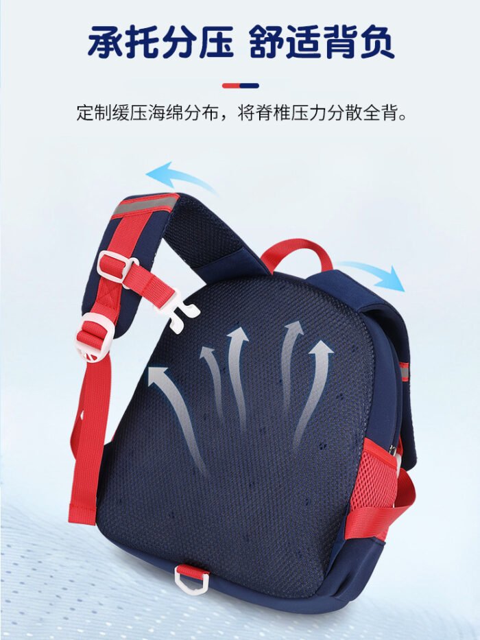 Babu Dou Small Boy School Bag for Preschool Kids 3 Years Old – Cute, Lightweight - Image 3