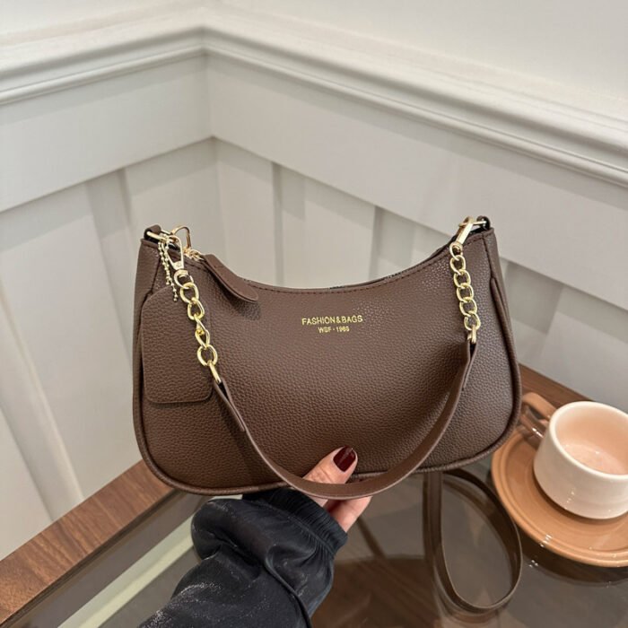 Women's One-Shoulder Handbag – New Arrival 2026, Trendy Fashion Underarm Crescent Bag, Personalized - Image 2