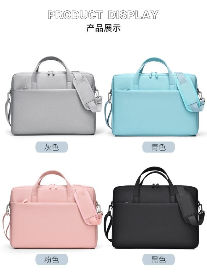 Air Bag Shockproof Laptop Bag Large Capacity Shoulder Bag - Image 2