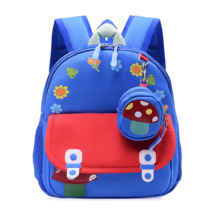 Cross-Border Kids Kindergarten Schoolbags Boys Girls Cute Anti-Lost Lightweight Small Backpack - Image 2