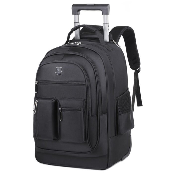 Wholesale Business Backpacks for Men – Large Capacity Trolley Travel Computer Bags, Customizable Logo, Casual Style - Image 5