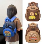 Cross-Border Cute Capybara Kids Backpack – Unisex, Kindergarten, Available in Small, Medium, Large