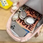 School Bag for Female Junior High School Students, High-Looking and Cute Bow-Knot Backpack, Large-Capacity Backpack for Elementary School Students in Grades Three to Six - Image 4