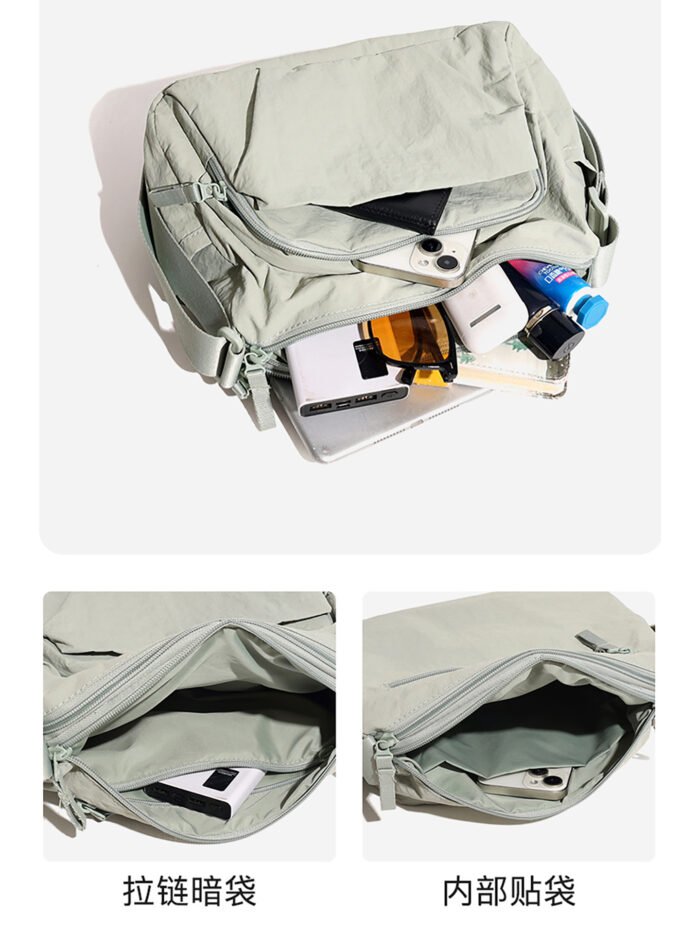 Women's 2026 Oxford Cloth Shoulder Crossbody Bag – Canvas & Nylon Cosmetic & Travel Mother Bag – Casual Fashion - Image 4