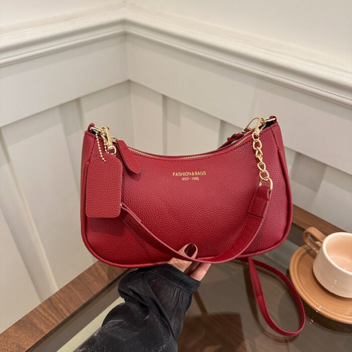 Women's One-Shoulder Handbag – New Arrival 2026, Trendy Fashion Underarm Crescent Bag, Personalized - Image 3