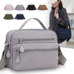Women's Fashionable Nylon Crossbody Shoulder Bag – Small Square Multifunctional Handbag, Factory Direct Sale