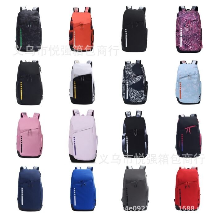 Sports Basketball Elite Air Cushion Backpack – Unisex Student Computer School Bag, Mountaineering & Travel - Image 2