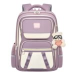 Lightweight Spine-Protection School Backpack for Girls Grades 1-6 – Extra Large Capacity, Load-Reducing Design - Image 5