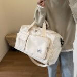 Large Capacity Shoe Storage Fitness Bag – Shoulder Crossbody Travel Bag for Short-Distance Business & College Students - Image 3