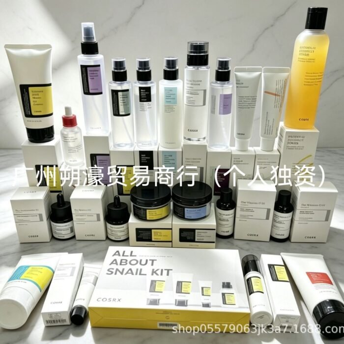 O1CN016kBFWzGqMqF2h35a_2222602440682-0-cib.jpg Cross-border Bestseller: COSRX Snail Series Travel Set – Essence Facial Cleanser, Face Cream, Eye Cream, Night Cream - Image 1