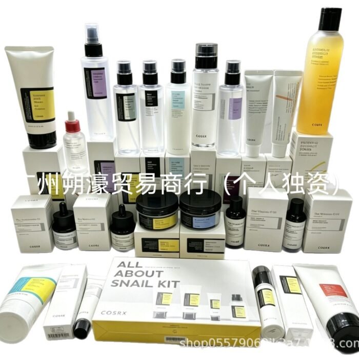Cross-border Bestseller: COSRX Snail Series Travel Set – Essence Facial Cleanser, Face Cream, Eye Cream, Night Cream - Image 5