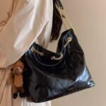 Large-Capacity Quilted Tote Bag for Women β Stylish Single-Shoulder Crossbody Handbag, Universal for Commuting
